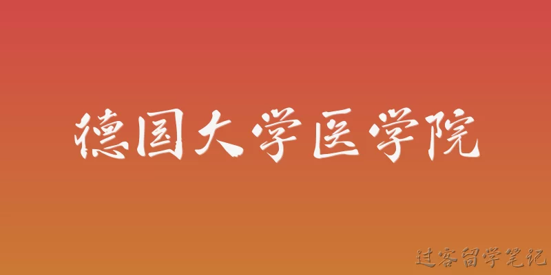 德国大学医学院