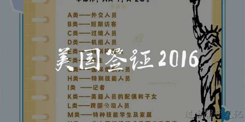 美国签证2016:2016年美国签证政策有哪些主要变化？
